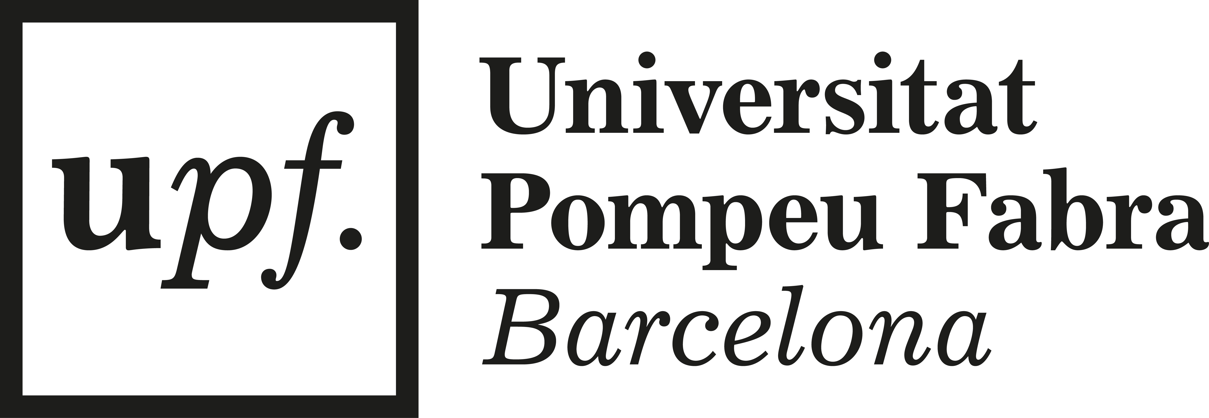 Pompeu Fabra University in Barcelona logo